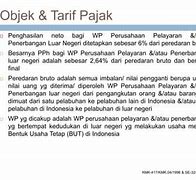 Tarif Norma Penghitungan Penghasilan Neto Pdf